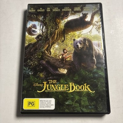 The Jungle Book (DVD 2016) Ben Kingsley, Bill Murray, Christopher Walken Region4