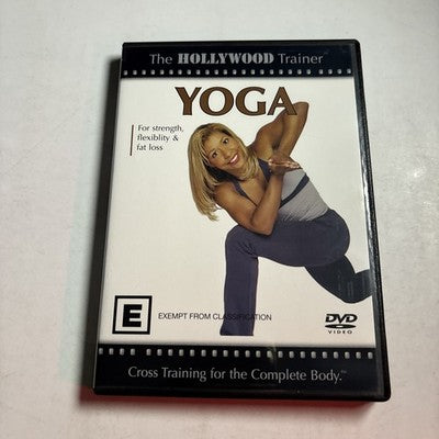 The Hollywood Trainer - Yoga (DVD, 2003) Jeanette Jenkins Region 4 NEW