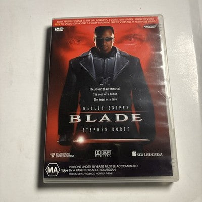 Blade (DVD, 1998) Wesley Snipes Region 4