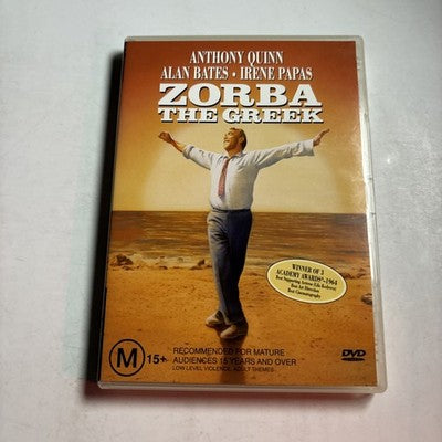 Zorba the Greek (DVD, 1964) Anthony Quinn Region 4 NEW