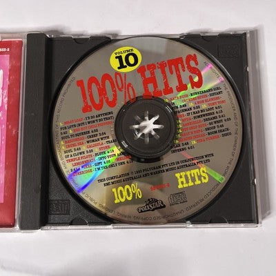 Various – 100% Hits Volume 10 (CD, 1993) Australia 987655-2