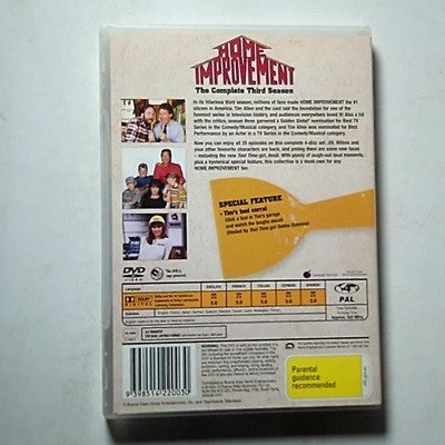 Home Improvement : Season 3 (DVD, 1993) Tim Allen Region 4 NEW