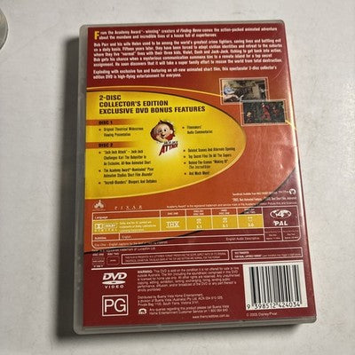 The Incredibles (DVD, 2004) Samuel L Jackson, Craig T. Nelson, Region 4