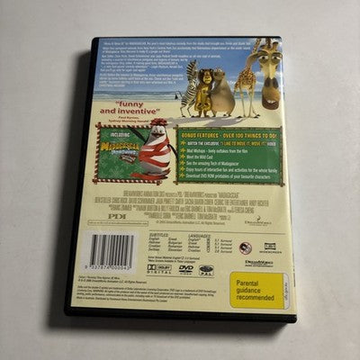 Madagascar (DVD, 2005) Region 4,2