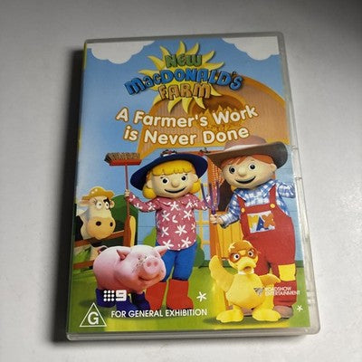 New Mcdonald's Farm - A Farmers Work Is Never Done (DVD) Region 4