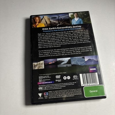 BBC Orbit - Earth's Extraordinary Journey (DVD, 2012) Region 4