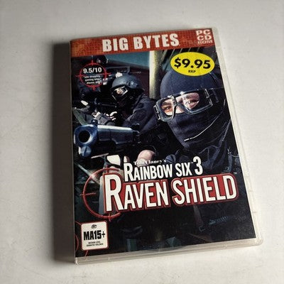 Tom Clancy RAINBOW SIX 3 Raven Shield PC Game Military Tactical Shooter PC CDROM