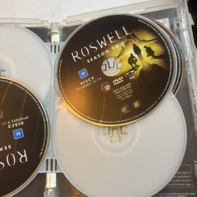Roswell - Season 2 (DVD, 2001) Region 4