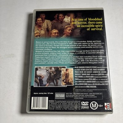 Paradise Road (DVD, 1997) Cate Blanchett Region 4