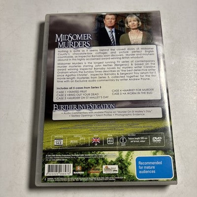 Midsomer Murders : Complete Season 5 (DVD, 2002, 3-Disc Set) All Regions