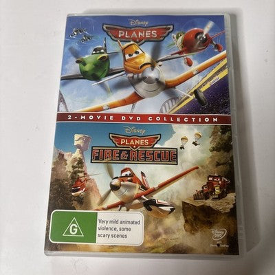Planes / Planes: Fire and Rescue (DVD, 2018) Disney Region 4 NEW