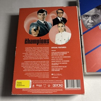The Champions - Complete Series (DVD, 1968) Region 4