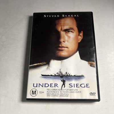 Under Siege (DVD, 1992) Steven Seagal Region 4 NEW