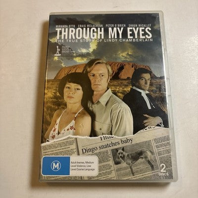 Through My Eyes - The True Story of Lindy Chamberlain (DVD, 2004) Region 4