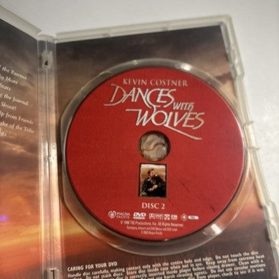 Dances with Wolves (Collector's Edition, DVD, 1990) Kevin Costner Region 4