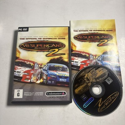 V8 Supercars Australia 2 Codemasters PC DVD-ROM