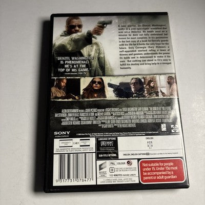 The Book Of Eli (DVD, 2009) Denzel Washington Region 4