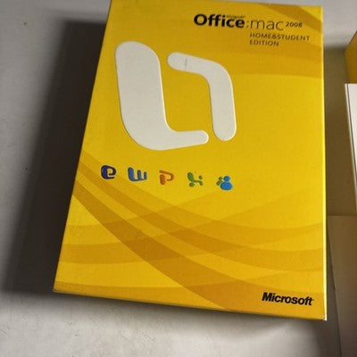 Microsoft Office Mac 2008 DVD-ROM