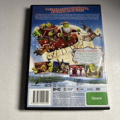 Shrek the Halls (DVD, 2007) Region 4