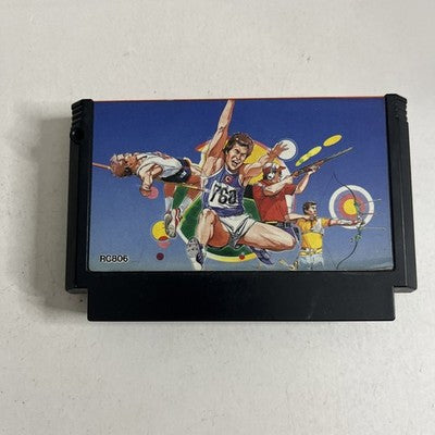 Konami Hyper Olympic Nintendo Famicom NES NTSC-J Japanese 1985 RC806 Game