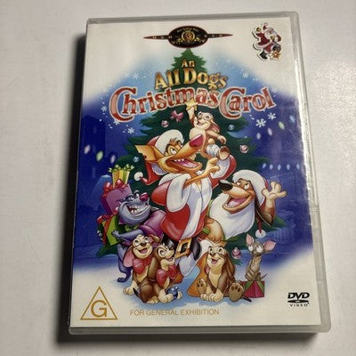 An All Dogs Christmas Carol (DVD, 1998) Ernest BorgnineRegion 4