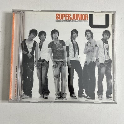 Super Junior – The First Single 'U' (CD, 2006) South Korea SMCD125