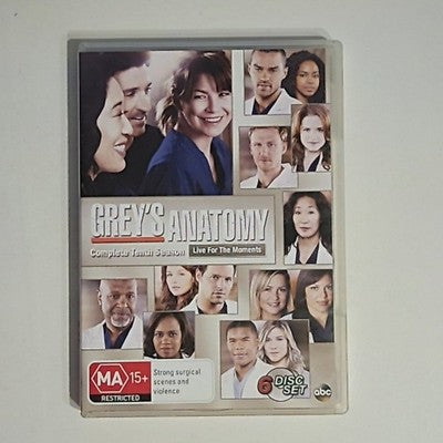 Grey's Anatomy : Season 10 (DVD, 2013, 6-Disc) Region 4