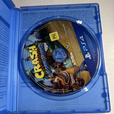 Crash Bandicoot N. Sane Trilogy Sony PS4 / PlayStation 4