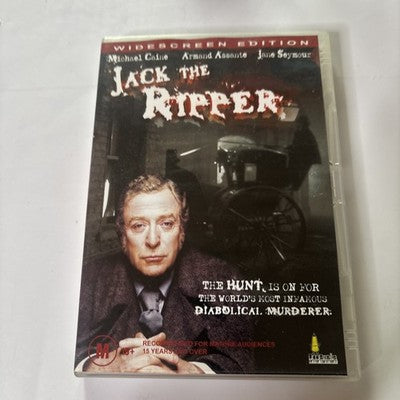 Jack the Ripper : Mini-Series (DVD, 1988) Michael Caine, Jane Seymour All Region