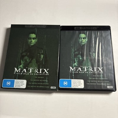 The Matrix: 4-Film Deja Vu Collection (4K Ultra HD Blu-ray, 2022)