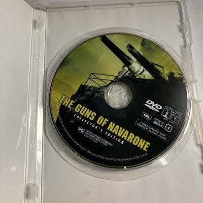 The Guns Of Navarone (DVD, 1961) Gregory Peck, David Niven Region 4