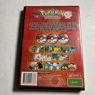 Pokémon Indigo League Collection 2 (DVD, 2012) Region 4