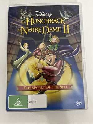 The Hunchback of Notre Dame II (DVD, 2001) Disney Film Region 4