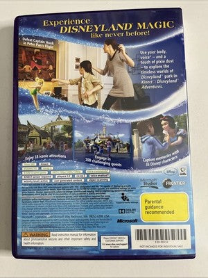 Kinect Disneyland Adventure Microsoft XBOX 360 PAL Game