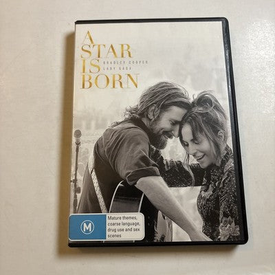 A Star Is Born (DVD, 2018) Bradley Cooper, Lady Gaga Region 4 NEW