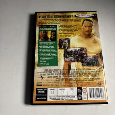 Welcome to the Jungle (DVD, 2003) The Rock Region 4