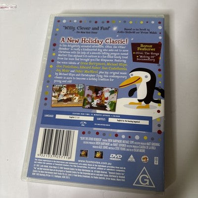 Olive the Other Reindeer (DVD, 1999) Drew Barrymore Region 4