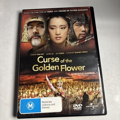 Curse of the Golden Flower (DVD, 2006) Chow Yun Fat, Gong Li Region 4