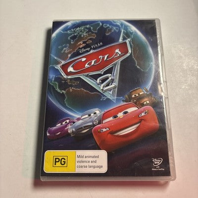 Cars 2 (DVD, 2011) Disney Pixar Region 4