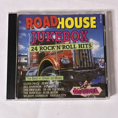 Various – Roadhouse Jukebox, 24 Rock'N'Roll Hits (CD, 1993) Australasia MARC-784