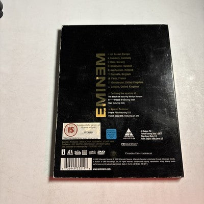 Eminem - All Access Europe (DVD, 2002) All Regions