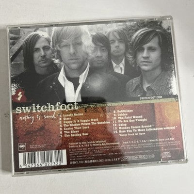 Switchfoot – Nothing Is Sound (CD, 2005) Japan Bonus Track, Obi SICP 901