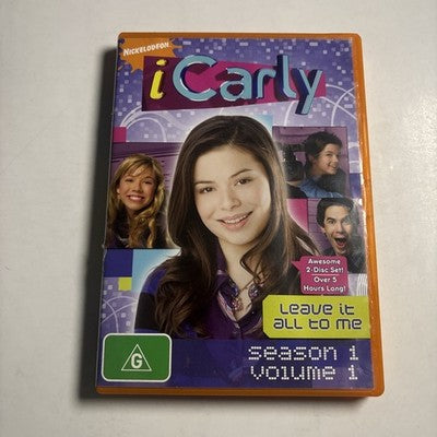 Icarly : Season 1 : Vol 1 (DVD, 2007) Region 4