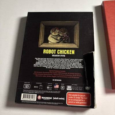 Robot Chicken : Season 5 (DVD, 2010) Region 4