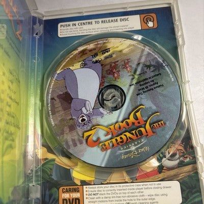 The Jungle Book 2 (DVD 2002) John Goodman, Connor Funk, Bob Jole Disney Region 4