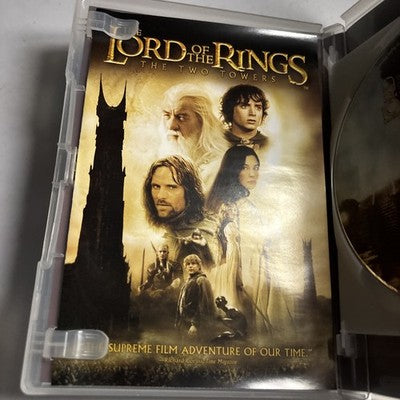 The Lord of the Rings - The Two Towers (DVD, 2002) Region 4