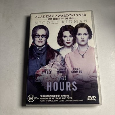 The Hours (DVD, 2002) Nicole Kidman, Meryl Streep Region 4