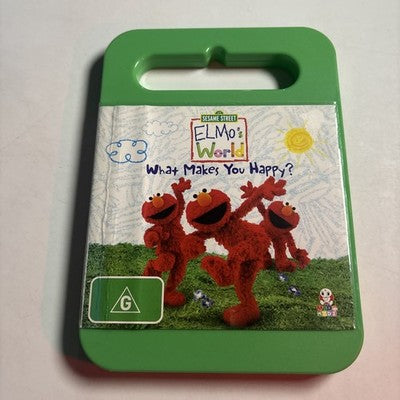 Sesame Street - Elmo's World What Makes You Happy? (DVD, 2007) Region 4