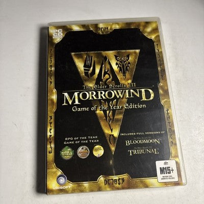 The Elder Scrolls III: Morrowind - PC CDROM GAME Ubisoft