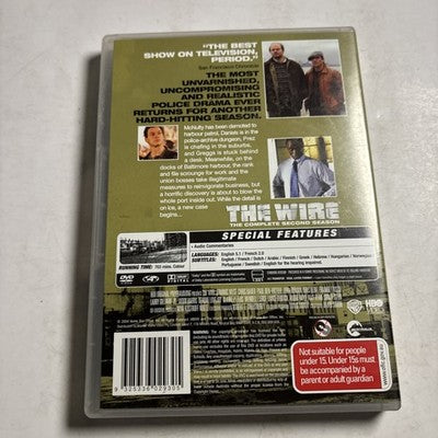 The Wire : Season 2 (DVD, 2002) Region 4